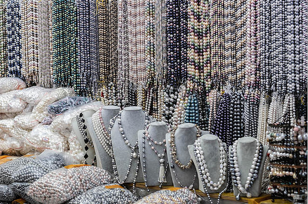珍珠项链珠子广州城市中国这是最大的批发市场中国广州城市最大的批发