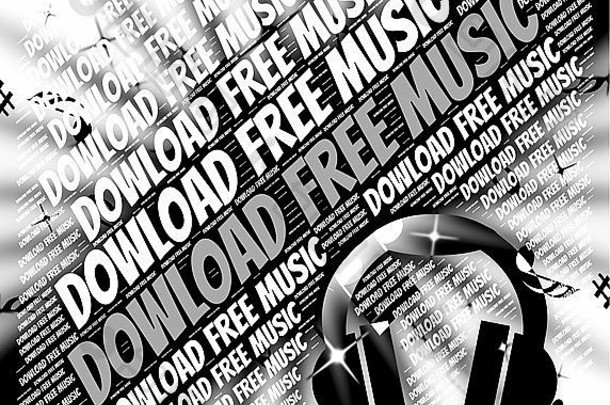 下载免费的音乐指示声音跟踪数据