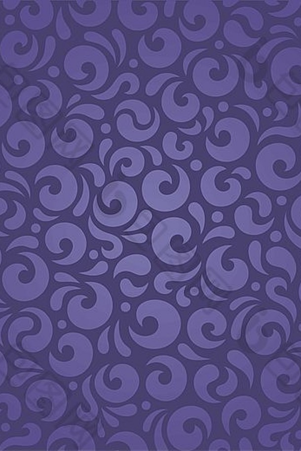 复古的紫罗兰色的装饰古董模式壁纸背景