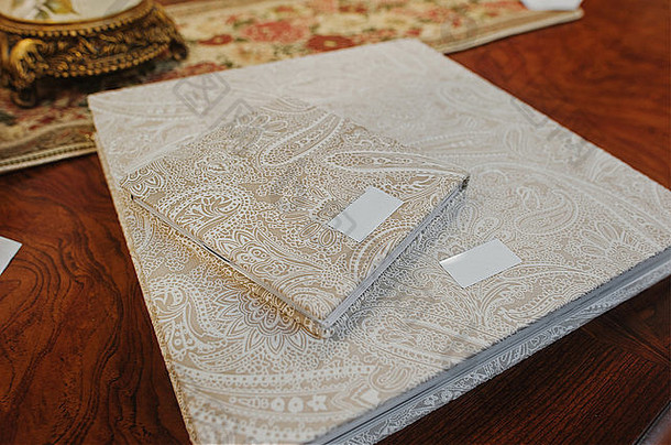 纺织古董婚礼照片书专辑