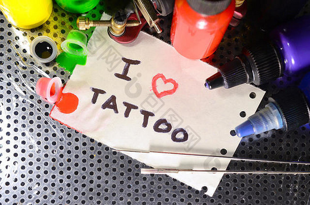 爱纹身文本写小表纸设备纹身