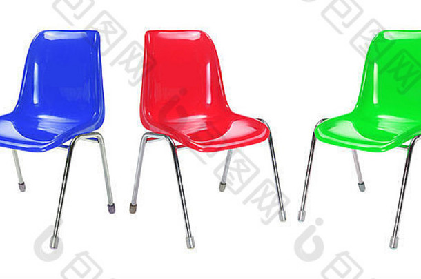 微型塑料椅子