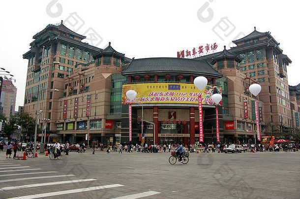 盾太阳购物广场王府井购物区域北京中国