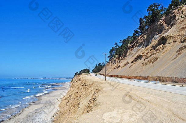 美国太平洋海洋路高速公路大关于地区中央海岸加州