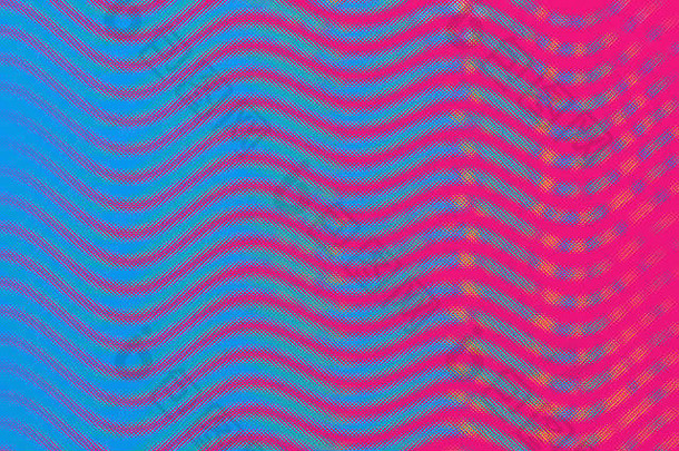 摘要光滑的蓝色的粉红色的颜色波插图<strong>曲线</strong>流蓝色的粉红色的颜色运动