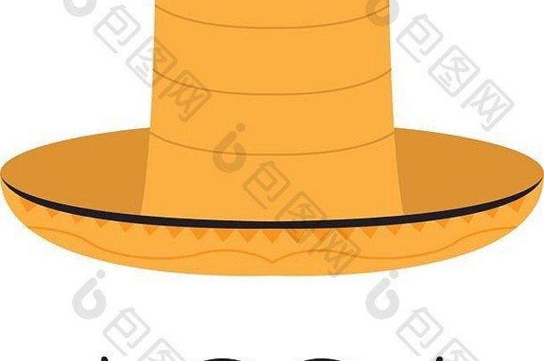 传统墨西哥帽子