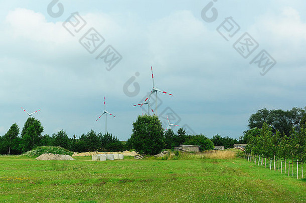 风力发电机中间场服务发展便宜的生态电权力
