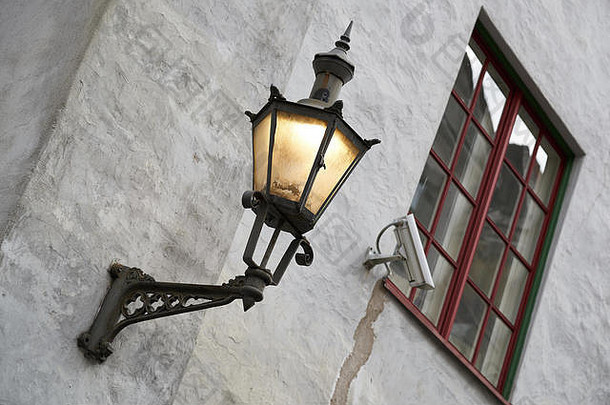 旧城的灯笼