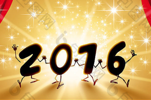 2016年新年人物将在开幕式上闪亮登场