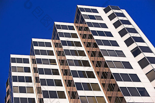 建筑城市外外观行摩天大楼窗户窗口城市场景体系结构住宅