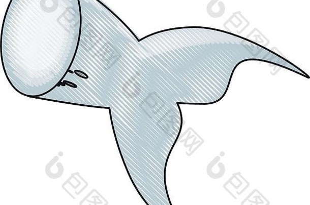 鱼尾图标图像
