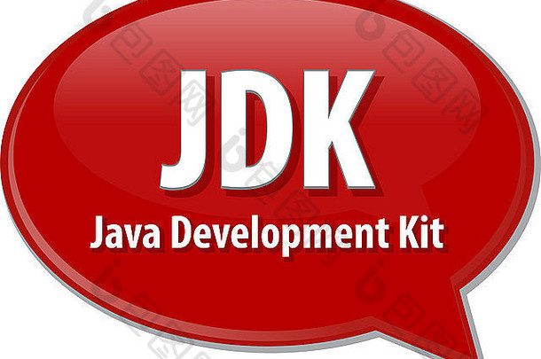 信息技术的语音气泡图缩写词术语定义JDK Ja开发工具包