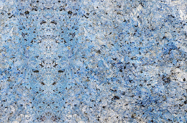 蓝色的大理石石头表面装饰作品纹理