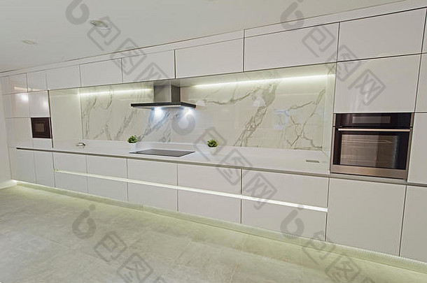 室内设计装饰显示现代厨房橱柜奢侈品公寓展厅