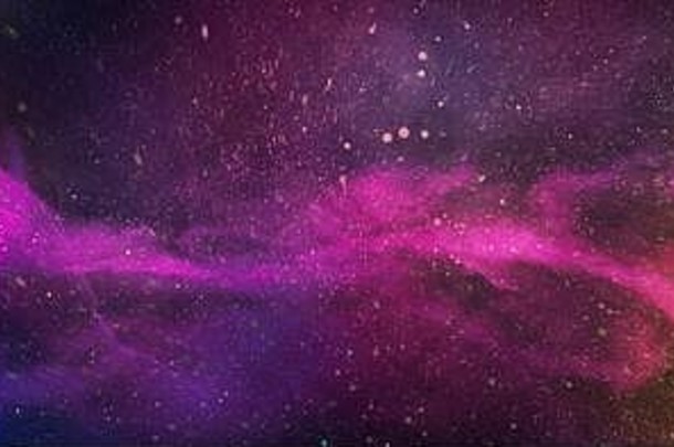 银河系外层空间夜空宇宙星场的黑色星空背景