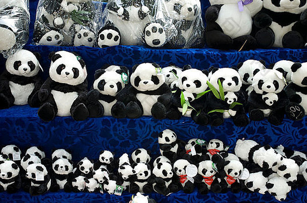 中国成都繁育研究中心出售的玩具熊猫