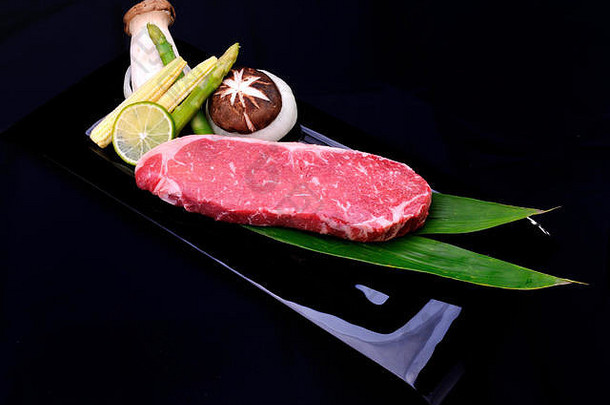 日本和玉神户或宫崎骏日本大牛肉和昂贵的