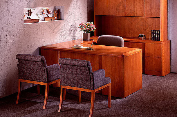 行政风格办公桌椅家具