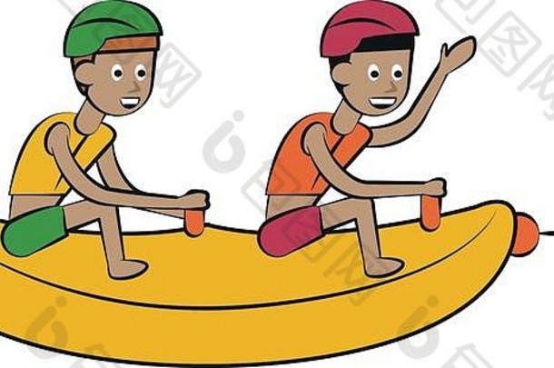 香蕉船水上运动