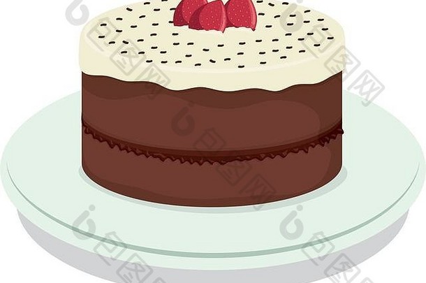 甜蛋糕图标