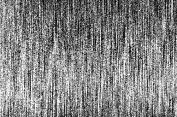 灰色单色金属纹理，带有白色划痕。抽象噪声黑色背景叠加设计。艺术风格化的贝纳。