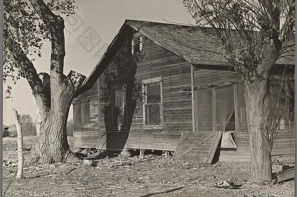 大萧条时期的复古照片