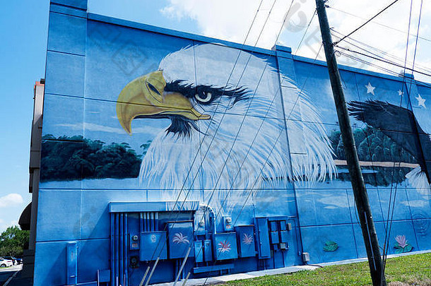 美国佛罗里达州奥兰多街头艺术