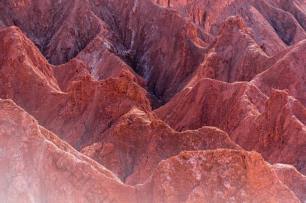 拉穆尔特山谷或死亡谷，也叫马尔特山谷或火星谷，安托法加斯塔，圣佩德罗·德阿塔卡马，阿塔卡马沙漠，智利，拉丁美洲