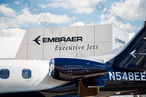 embraer执行飞机标志部分飞机空气显示
