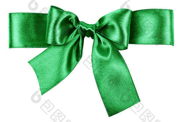 用丝带做的绿结