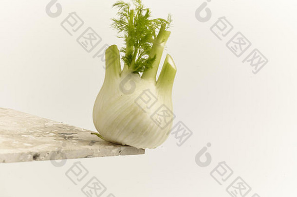 茴香球茎蔬菜食品静物照片