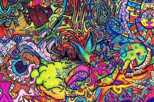 彩色LSD壁纸