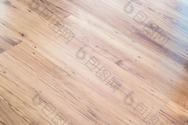 棕色（的）木层压板地板上清漆室内现代首页设计