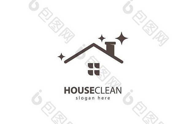 房屋清洁标志