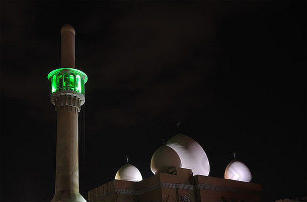 阿拉伯联合酋长国迪拜市的清真寺