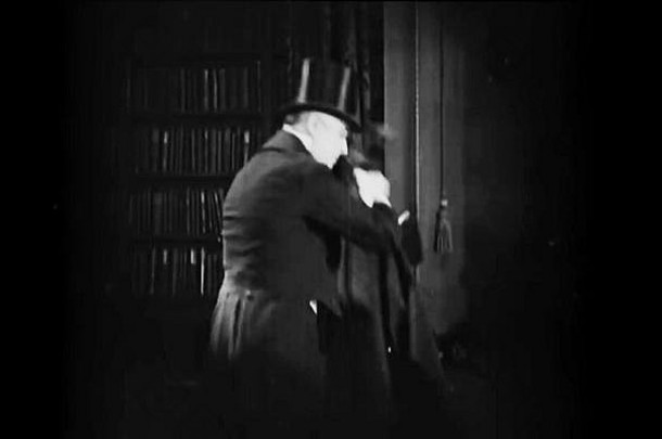 杰基尔博士和海德先生（1920年派拉蒙电影公司）杰基尔博士和海德先生复古截图