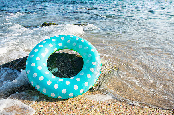 景观西班牙布拉瓦海岸海滩充气玩具