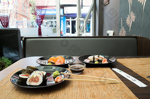 寿司寿司酒吧表格配给寿司