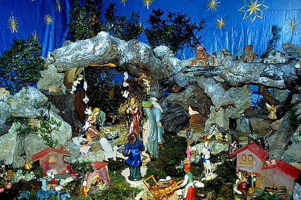 马略卡岛耶稣诞生场景