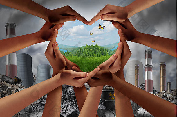 “地球日”和“地球日”是一个由不同的人组成的团体，他们携手合作，共同保护环境免受有毒污染。