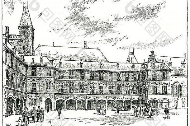 在海牙国家总商会的binnenhof中，国家总议会（Staten Generaal）是国家议会
