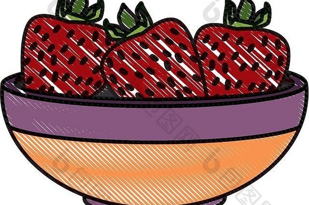 碗上草莓