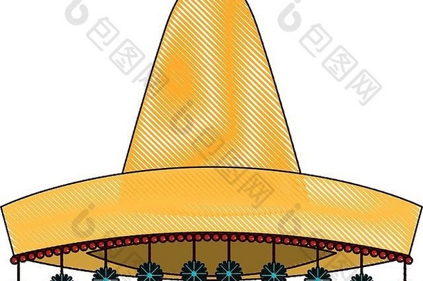 墨西哥文化经典帽子