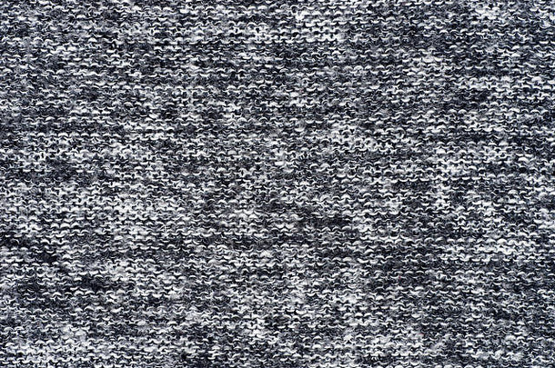 灰色的颜色羊毛针织织物背景纹理克洛德普