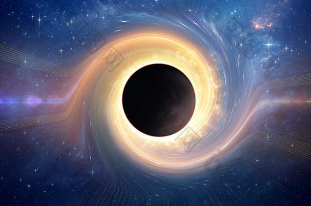星系团中心的深空黑洞和引力波