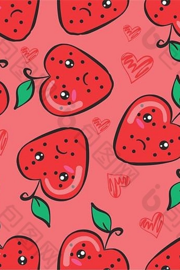 水果风格搞笑系列涂鸦
