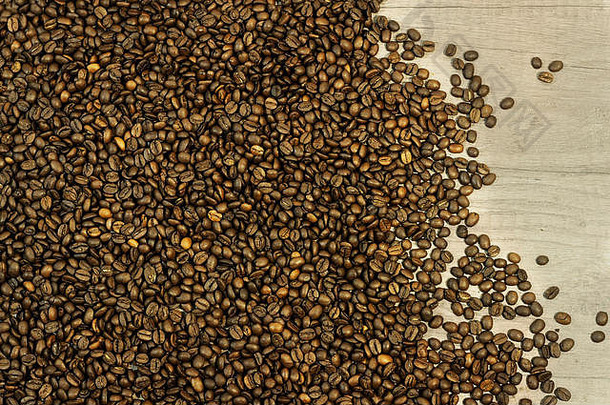 棕色（的）咖啡豆子咖啡豆子背景纹理