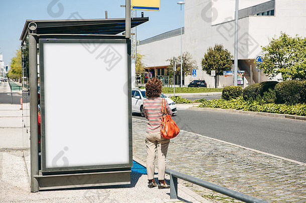 空广告牌户外广告里斯本葡萄牙街广告