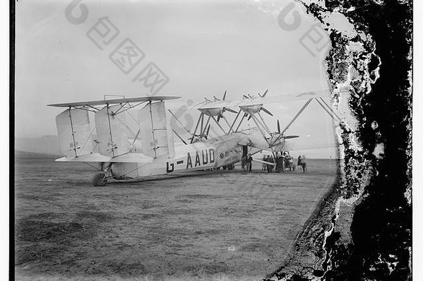 Semach汉诺飞机摘要/媒体：G.Eric和Edith Matson照片集物理描述：1负面：；1931; L