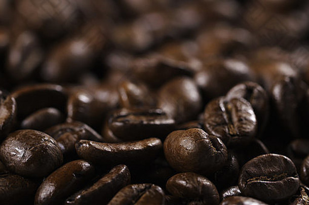 深烤咖啡豆浓缩咖啡